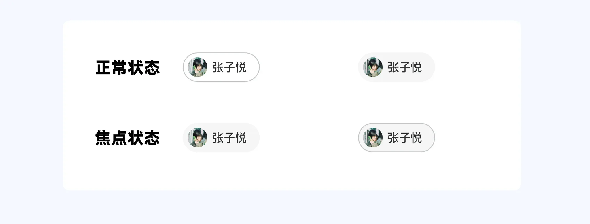 交互样式