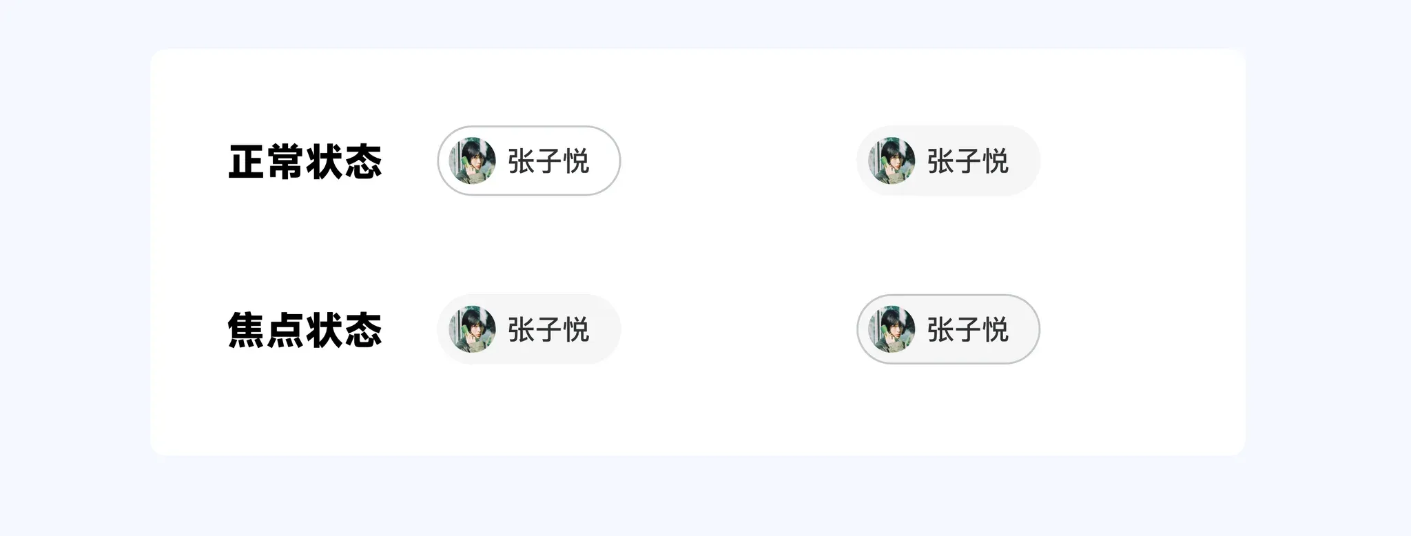 交互样式