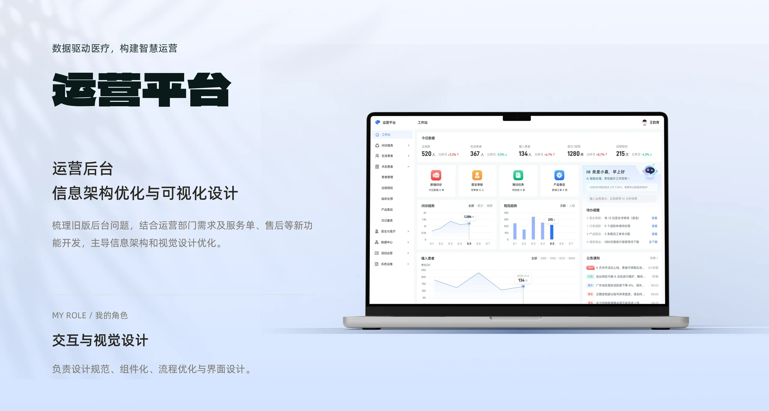 运营后台系统