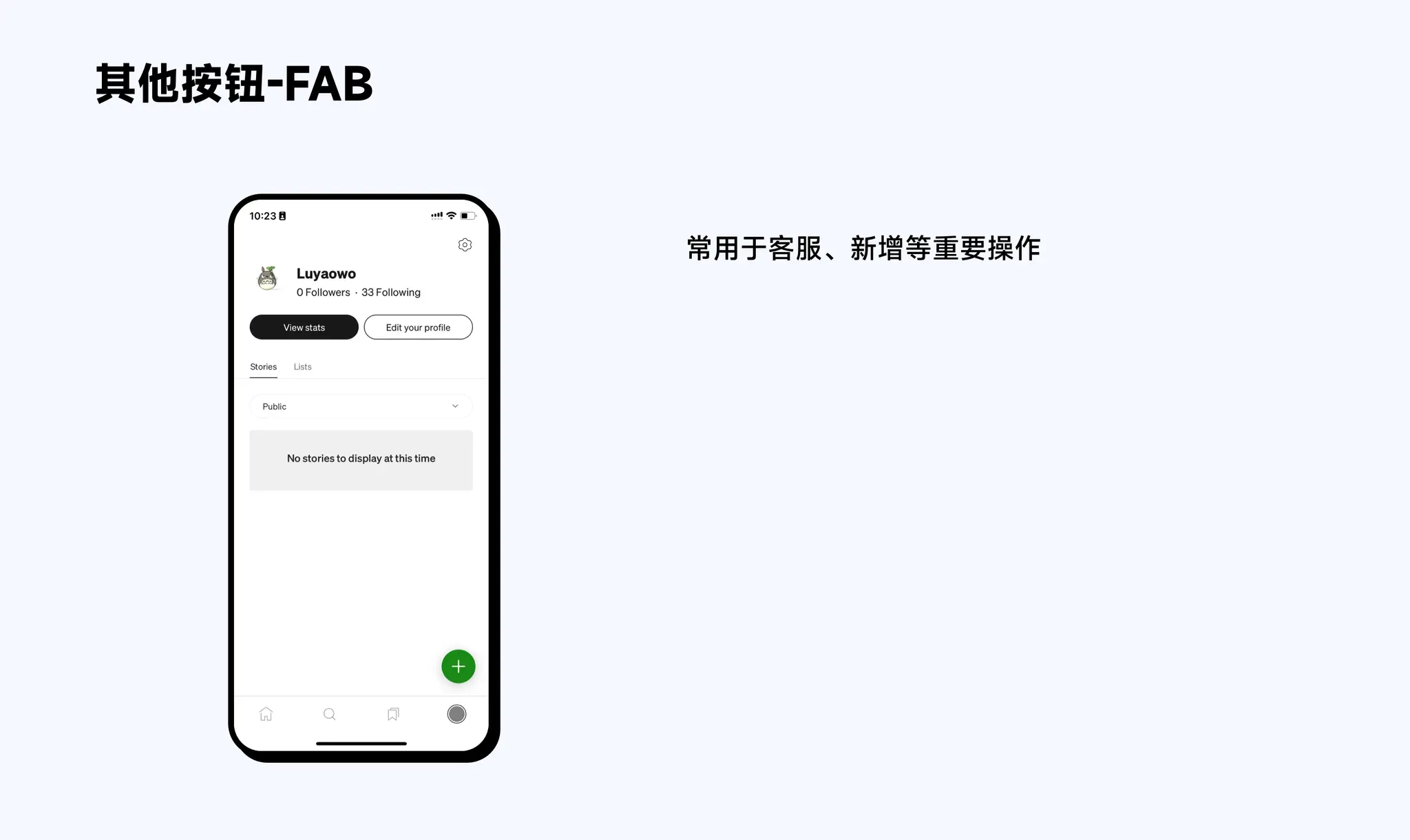 FAB 按钮