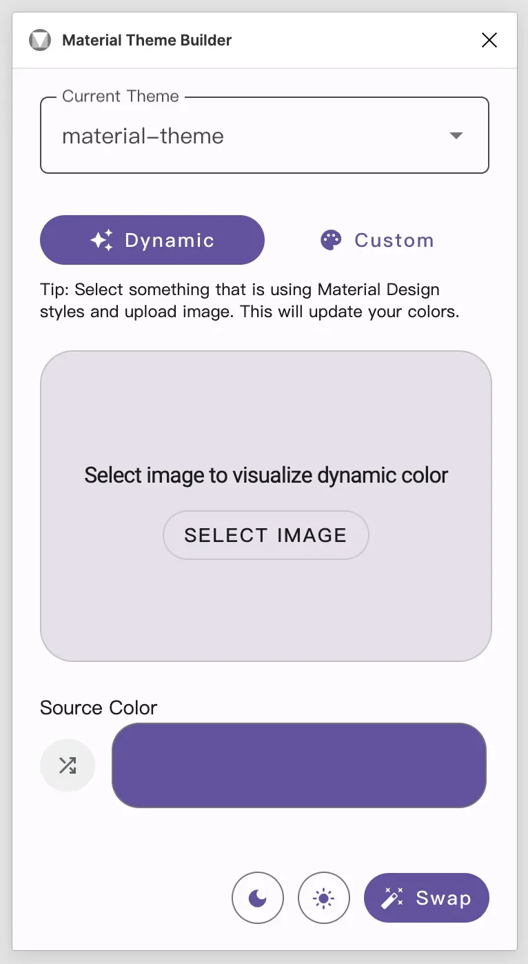 Material Theme Builder 插件