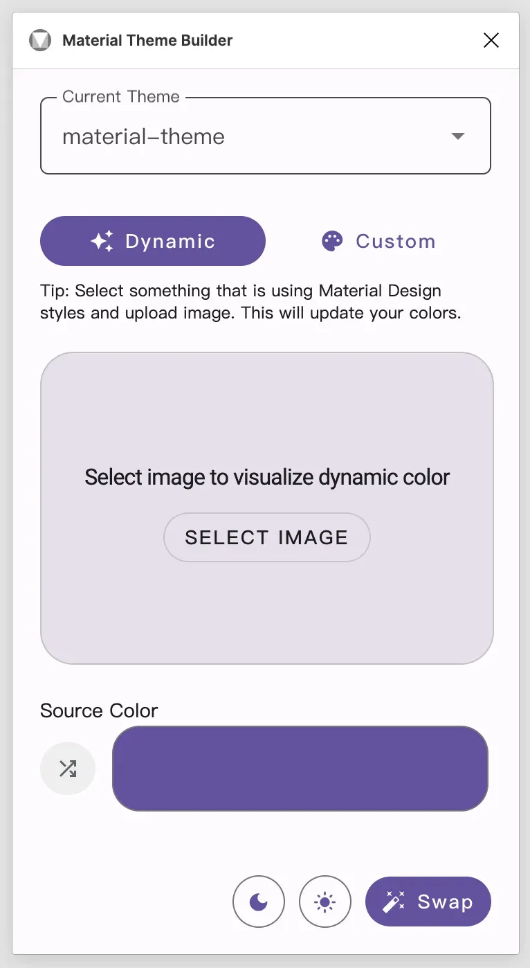 Material Theme Builder 插件