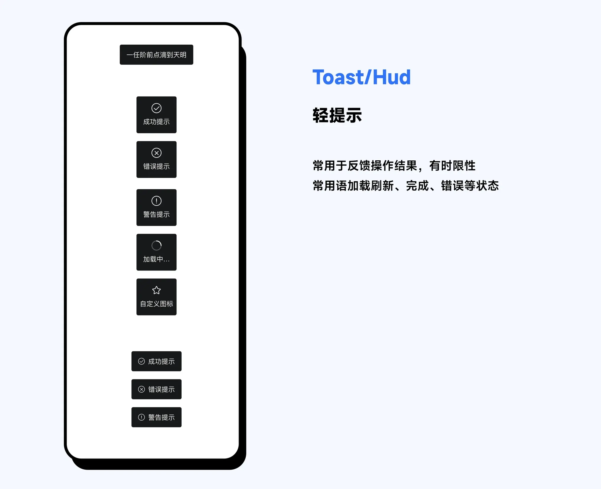 Toast 轻提示