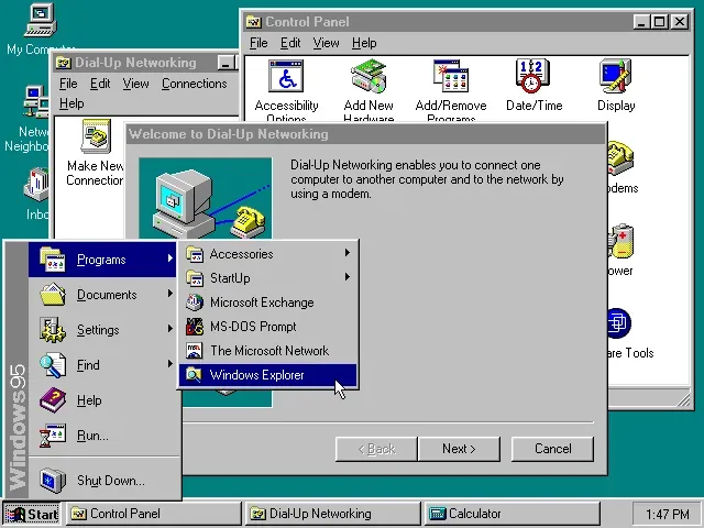 Windows 95 界面